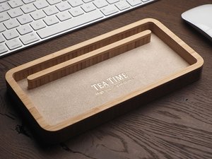 木製デスクオーガナイザー 1850292