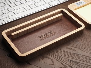 木製デスクオーガナイザー 1852292